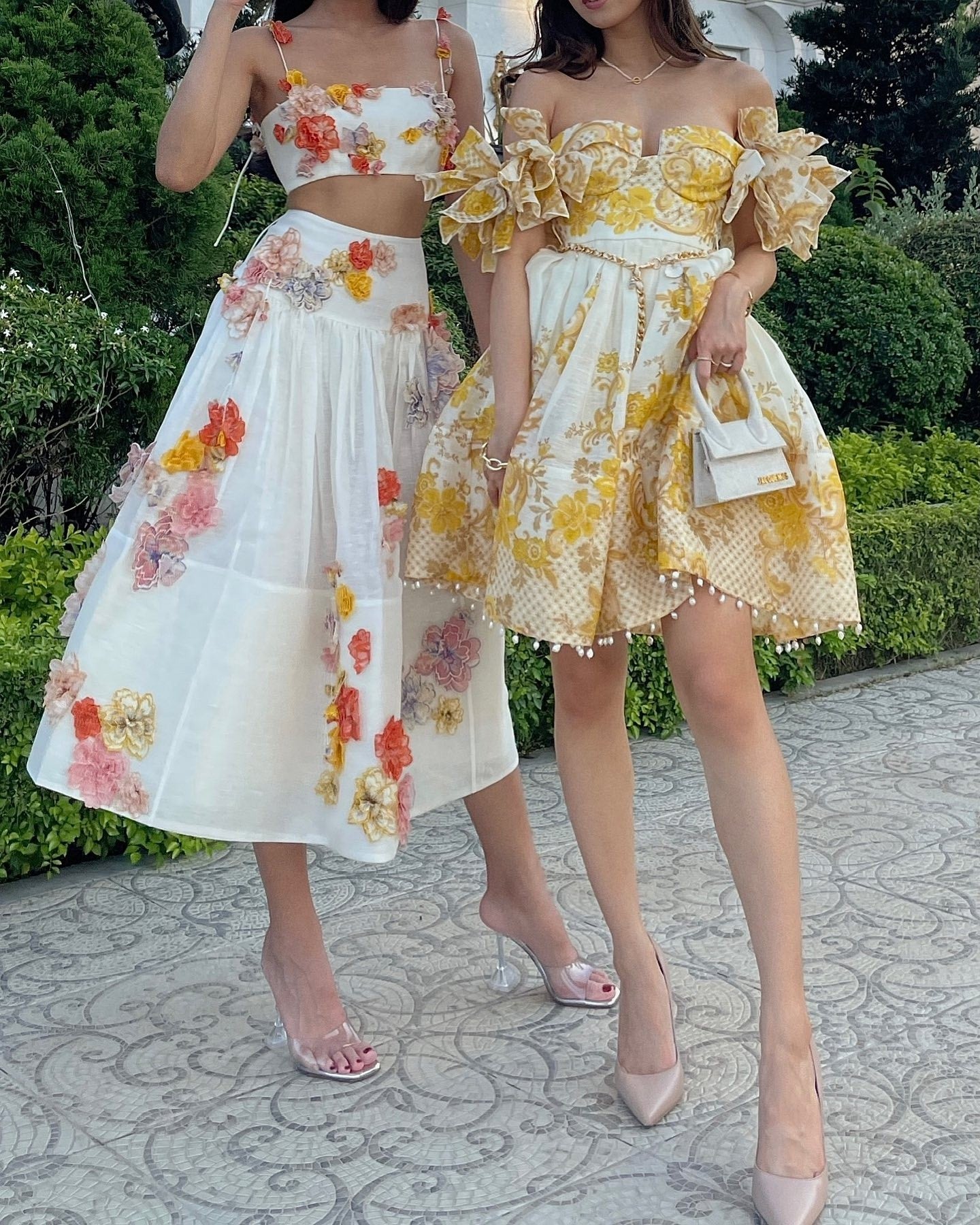 ZIMMERMANN Organza mini dress