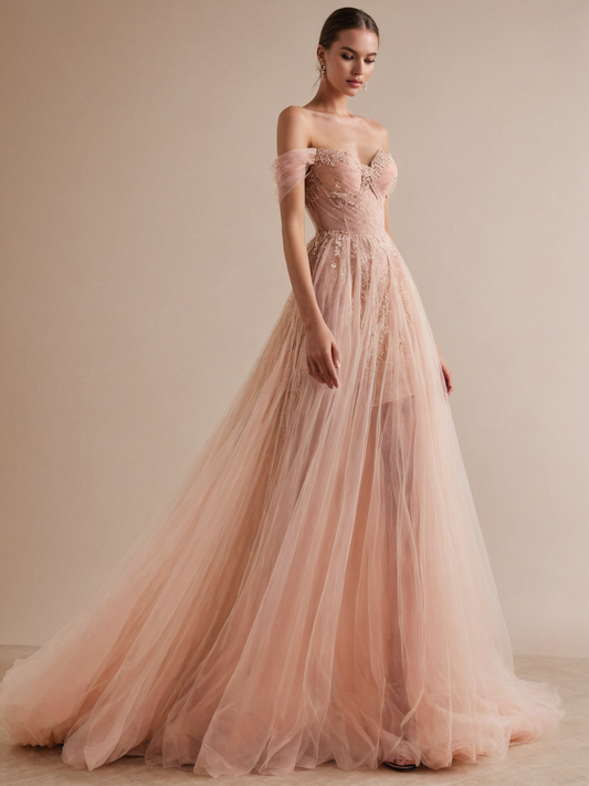 Milla Nova Misty Rose Gown